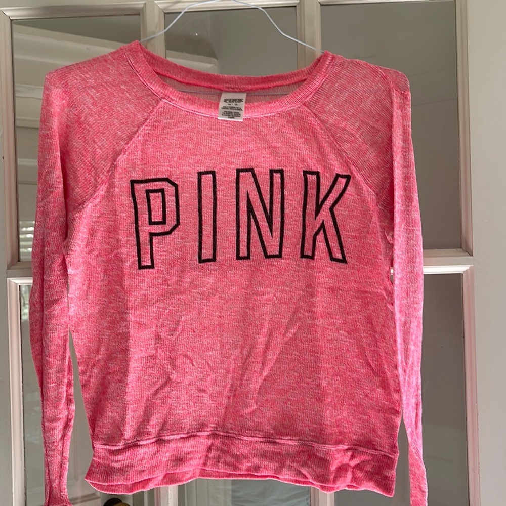 Pink Long Sleeved Top